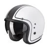 Custom Casco Scorpion Belfast Evo Retrol Bianco Argento 1 Custom Casco Scorpion Belfast Evo Retrol Bianco Argento -Negozio al dettaglio Scorpions scorpion belfastevo retrol bianco