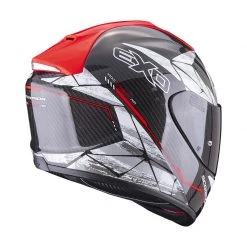 Fibra Casco Scorpion Exo-1400 Carbon Air Aranea Rosso 7 Fibra Casco Scorpion Exo-1400 Carbon Air Aranea Rosso -Negozio al dettaglio Scorpions scorpion exo1400 carbon air aranea rosso 3