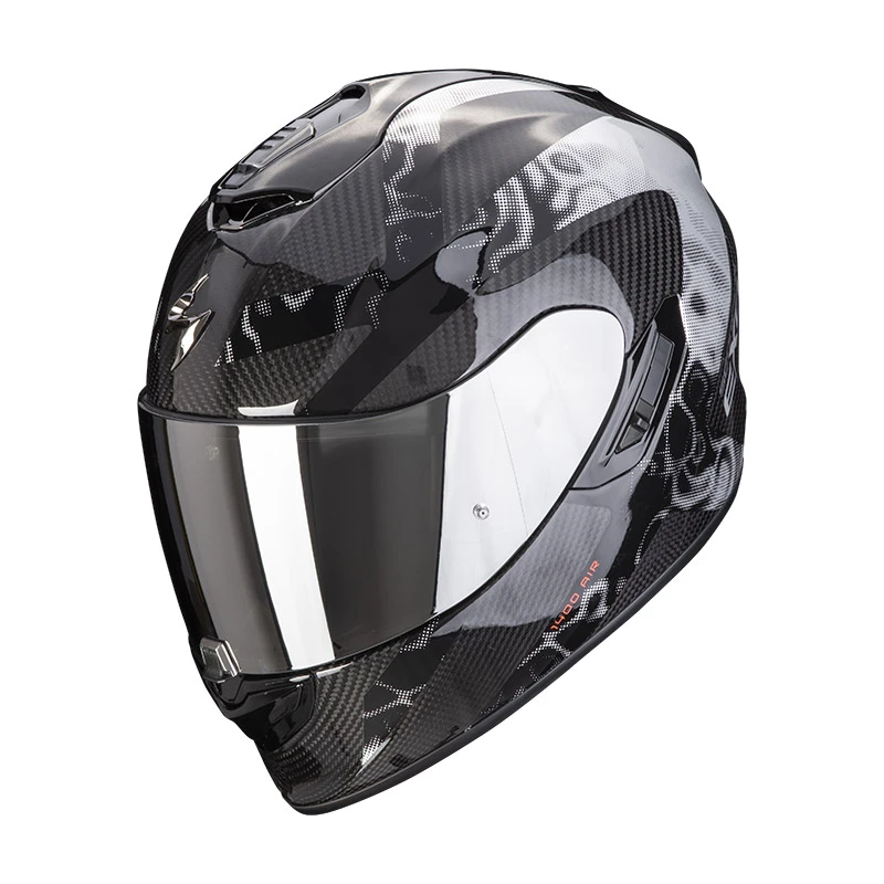 Fibra Casco Scorpion Exo-1400 Carbon Air Cloner Argento 3 Fibra Casco Scorpion Exo-1400 Carbon Air Cloner Argento