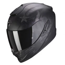 Fibra Casco Scorpion Exo 1400 Air Asio Nero Argento