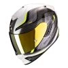 Fibra Casco Scorpion Exo 1400 Air Attune Giallo Bianco 2 Fibra Casco Scorpion Exo 1400 Air Attune Giallo Bianco -Negozio al dettaglio Scorpions scorpion exo1400air attune giallo