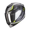 Fibra Casco Scorpion Exo 1400 Air Attune Grigio Giallo -Negozio al dettaglio Scorpions scorpion exo1400air attune grigiogiallo