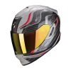 Fibra Casco Scorpion Exo 1400 Air Attune Grigio Rosso 2 Fibra Casco Scorpion Exo 1400 Air Attune Grigio Rosso -Negozio al dettaglio Scorpions scorpion exo1400air attune grigiorosso