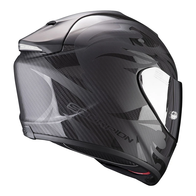 Fibra Casco Scorpion Exo 1400 Carbon Air Obscura Nero 5 Fibra Casco Scorpion Exo 1400 Carbon Air Obscura Nero - immagine 3