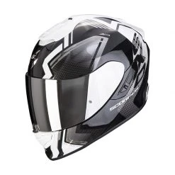 Fibra Casco Scorpion Exo 1400 Air Corsa Nero Bianco