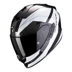 Fibra Casco Scorpion Exo 1400 Carbon Air Legione Bianco