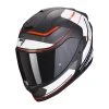 Fibra Casco Scorpion Exo 1400 Air Vittoria Nero Bianco