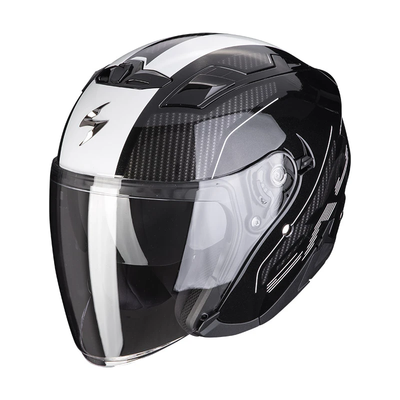Policarbonato Casco Scorpion Exo 230 Condor Nero Opaco Bianco 3 Policarbonato Casco Scorpion Exo 230 Condor Nero Opaco Bianco