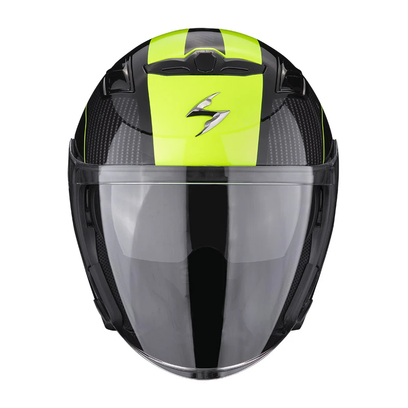 Policarbonato Casco Scorpion Exo 230 Condor Nero Giallo 4 Policarbonato Casco Scorpion Exo 230 Condor Nero Giallo - immagine 2