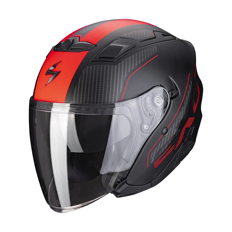 Policarbonato Casco Scorpion Exo 230 Condor Nero Opaco Rosso 3 Policarbonato Casco Scorpion Exo 230 Condor Nero Opaco Rosso