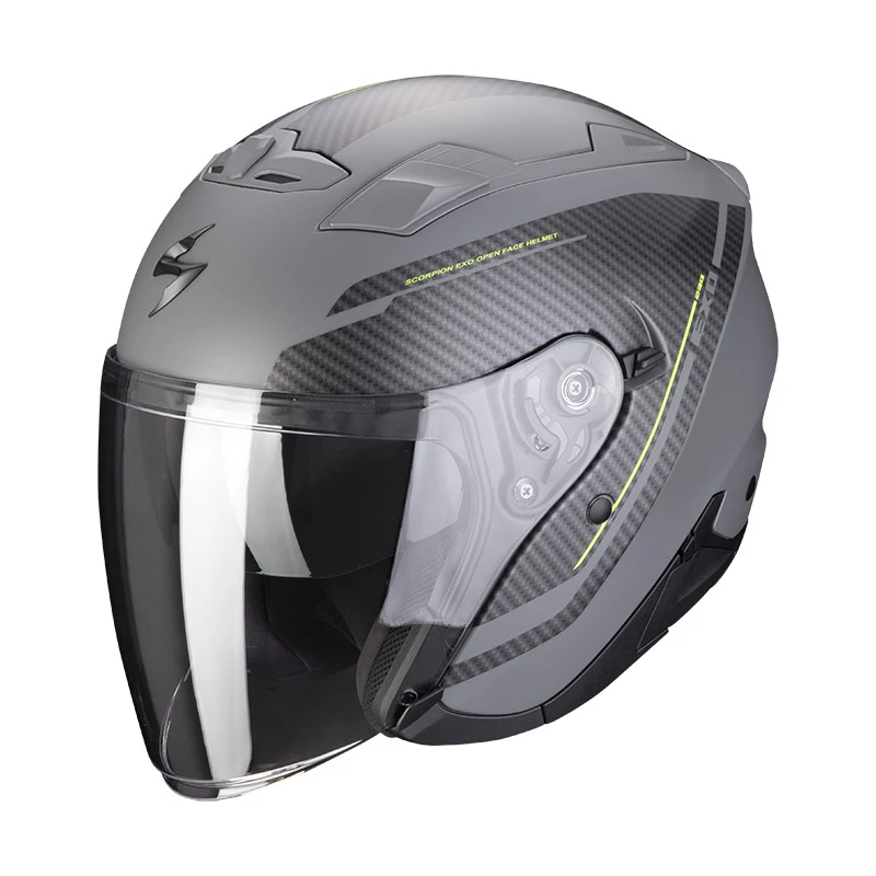 Policarbonato Casco Scorpion Exo 230 Fenix Grigio Opaco Nero 3 Policarbonato Casco Scorpion Exo 230 Fenix Grigio Opaco Nero