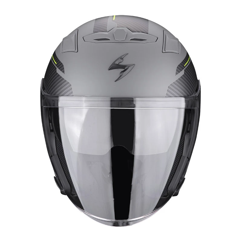 Policarbonato Casco Scorpion Exo 230 Fenix Grigio Opaco Nero 4 Policarbonato Casco Scorpion Exo 230 Fenix Grigio Opaco Nero - immagine 2