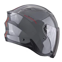 Policarbonato Casco Scorpion Exo 230 Sr Grigio Rosso -Negozio al dettaglio Scorpions scorpion exo230 sr grigio 3