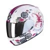 Policarbonato Casco Scorpion Exo 390 Chica 2 Bianco Rosa 2 Policarbonato Casco Scorpion Exo 390 Chica 2 Bianco Rosa -Negozio al dettaglio Scorpions scorpion exo390 air chica2 bianco