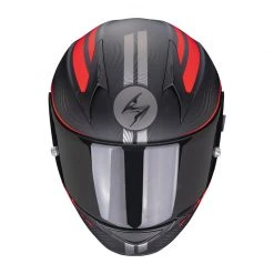 Policarbonato Casco Scorpion Exo 390 Sting Nero Opaco Rosso 6 Policarbonato Casco Scorpion Exo 390 Sting Nero Opaco Rosso -Negozio al dettaglio Scorpions scorpion exo390 sting rosso 2