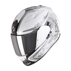 Policarbonato Casco Scorpion Exo 491 Run Bianco Nero