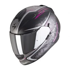 Policarbonato Casco Scorpion Exo 491 Run Nero Opaco Rosa