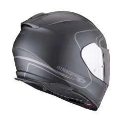 Policarbonato Casco Scorpion Exo 491 West Nero Opaco Argento 7 Policarbonato Casco Scorpion Exo 491 West Nero Opaco Argento -Negozio al dettaglio Scorpions scorpion exo491 west nerosilver 3