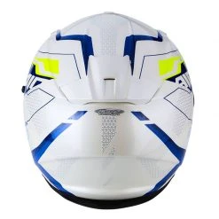 Policarbonato Scorpion Exo-510 Air Galva Bianco Blu 8 Policarbonato Scorpion Exo-510 Air Galva Bianco Blu -Negozio al dettaglio Scorpions scorpion exo510 galva blu 3