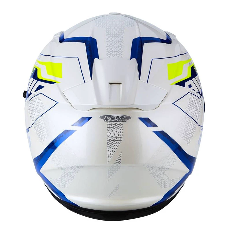 Policarbonato Scorpion Exo-510 Air Galva Bianco Blu 5 Policarbonato Scorpion Exo-510 Air Galva Bianco Blu - immagine 3