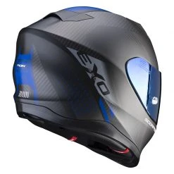 Policarbonato Casco Scorpion Exo 520 Air Laten Nero Blu -Negozio al dettaglio Scorpions scorpion exo520air laten blu 3