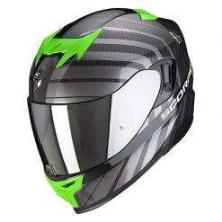 Policarbonato Casco Scorpion Exo 520 Air Shade Nero Verde