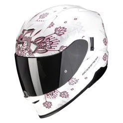 Policarbonato Casco Scorpion Exo 520 Air Tina Bianco Argento