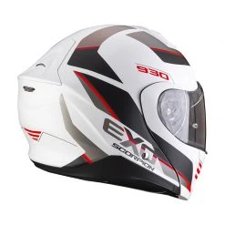 Policarbonato Casco Modulare Scorpion Exo 930 Navig Bianco Rosso 7 Policarbonato Casco Modulare Scorpion Exo 930 Navig Bianco Rosso -Negozio al dettaglio Scorpions scorpion exo930 navig biancorosso 3