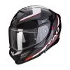 Policarbonato Casco Modulare Scorpion Exo 930 Navig Nero Rosso -Negozio al dettaglio Scorpions scorpion exo930 navig nerorosso