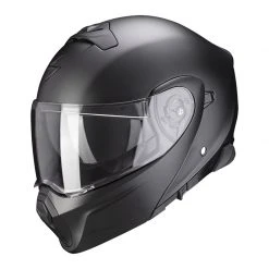Policarbonato Casco Modulare Scorpion Exo 930 Smart Nero Opaco