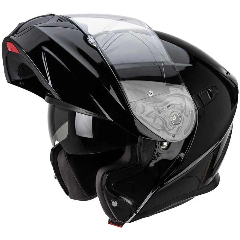 Policarbonato Scorpion Exo-920 Solid Nero 4 Policarbonato Scorpion Exo-920 Solid Nero - immagine 2