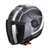 Policarbonato Casco Scorpion Exo City Scoot Argento Opaco Bianco 1 Policarbonato Casco Scorpion Exo City Scoot Argento Opaco Bianco -Negozio al dettaglio Scorpions scorpion exocity scoot argentomatt
