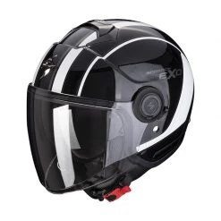 Policarbonato Casco Scorpion Exo City Scoot Nero Bianco