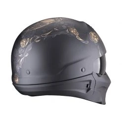 Mentoniera Removibile Casco Scorpion Exo Combat Evo Kalavera Nero Oro -Negozio al dettaglio Scorpions scorpion exocombat evo kalavera oro 3