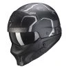 Mentoniera Removibile Casco Scorpion Exo Combat Evo Ram Nero Argento -Negozio al dettaglio Scorpions scorpion exocombatevo ram nerosilver