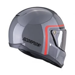 Fibra Casco Scorpion Exo Hx1 Nostalgia Grigio Nero Rosso 7 Fibra Casco Scorpion Exo Hx1 Nostalgia Grigio Nero Rosso -Negozio al dettaglio Scorpions scorpion exohx1 nostalgia grigio 3