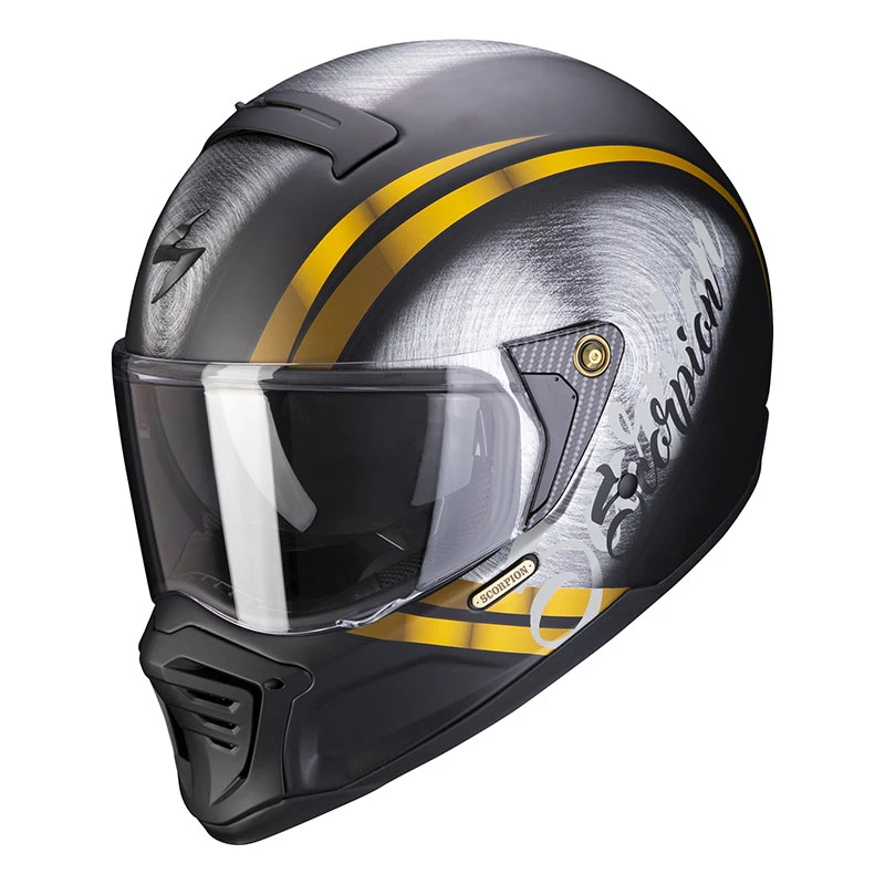 Fibra Casco Scorpion Exo Hx1 Ohno Nero Oro 3 Fibra Casco Scorpion Exo Hx1 Ohno Nero Oro