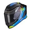 Fibra Casco Scorpion Exo R1 Vatis Nero Blu -Negozio al dettaglio Scorpions scorpion exor1 vatis blu