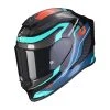 Fibra Casco Scorpion Exo R1 Vatis Nero Blu Rosso -Negozio al dettaglio Scorpions scorpion exor1 vatis blurosso