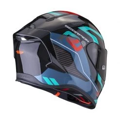 Fibra Casco Scorpion Exo R1 Vatis Nero Blu Rosso -Negozio al dettaglio Scorpions scorpion exor1 vatis blurosso 3