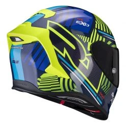 Fibra Casco Scorpion Exo R1 Air Victory Blu Giallo 7 Fibra Casco Scorpion Exo R1 Air Victory Blu Giallo -Negozio al dettaglio Scorpions scorpion exor1air victory gialloblu 3