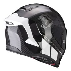Fibra Casco Scorpion Exo R1 Carbon Air Corpus 2 Bianco 7 Fibra Casco Scorpion Exo R1 Carbon Air Corpus 2 Bianco -Negozio al dettaglio Scorpions scorpion exor1carbonair corpus2 bianco 3