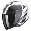 Fibra Casco Scorpion Exo S1 Cross Ville Nero Bianco -Negozio al dettaglio Scorpions scorpion exos1 crossville bianco