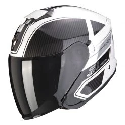 Fibra Casco Scorpion Exo S1 Cross Ville Nero Bianco