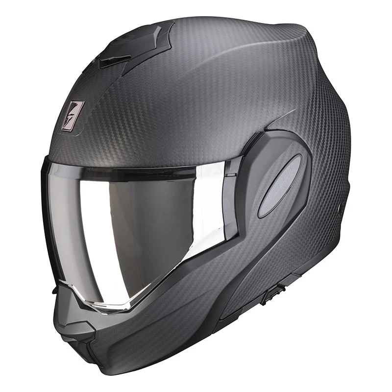 Fibra Casco Modulare Scorpion Exo Tech Carbon Nero Opaco 3 Fibra Casco Modulare Scorpion Exo Tech Carbon Nero Opaco