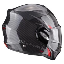 Fibra Casco Modulare Scorpion Exo Tech Carbon Top Rosso -Negozio al dettaglio Scorpions scorpion exotech carbon top rosso 3