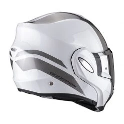 Policarbonato Casco Scorpion Exo Tech Forza Bianco Argento -Negozio al dettaglio Scorpions scorpion exotech forza biancoargento 3