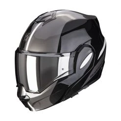 Policarbonato Casco Scorpion Exo Tech Forza Nero Argento