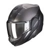 Policarbonato Casco Scorpion Exo Tech Primus Argento Opaco Nero -Negozio al dettaglio Scorpions scorpion exotech primus argento