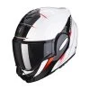 Policarbonato Casco Scorpion Exo Tech Primus Bianco Nero -Negozio al dettaglio Scorpions scorpion exotech primus bianco